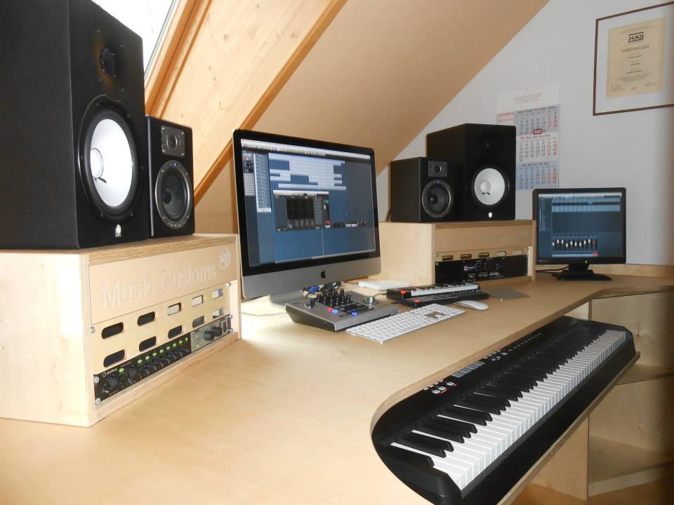 Stefan Schnabel Studio Desk by Music Customs